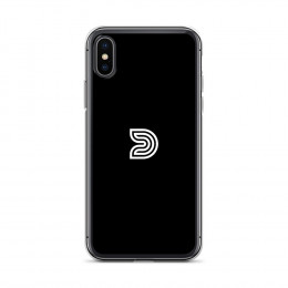 White Logo iPhone Case